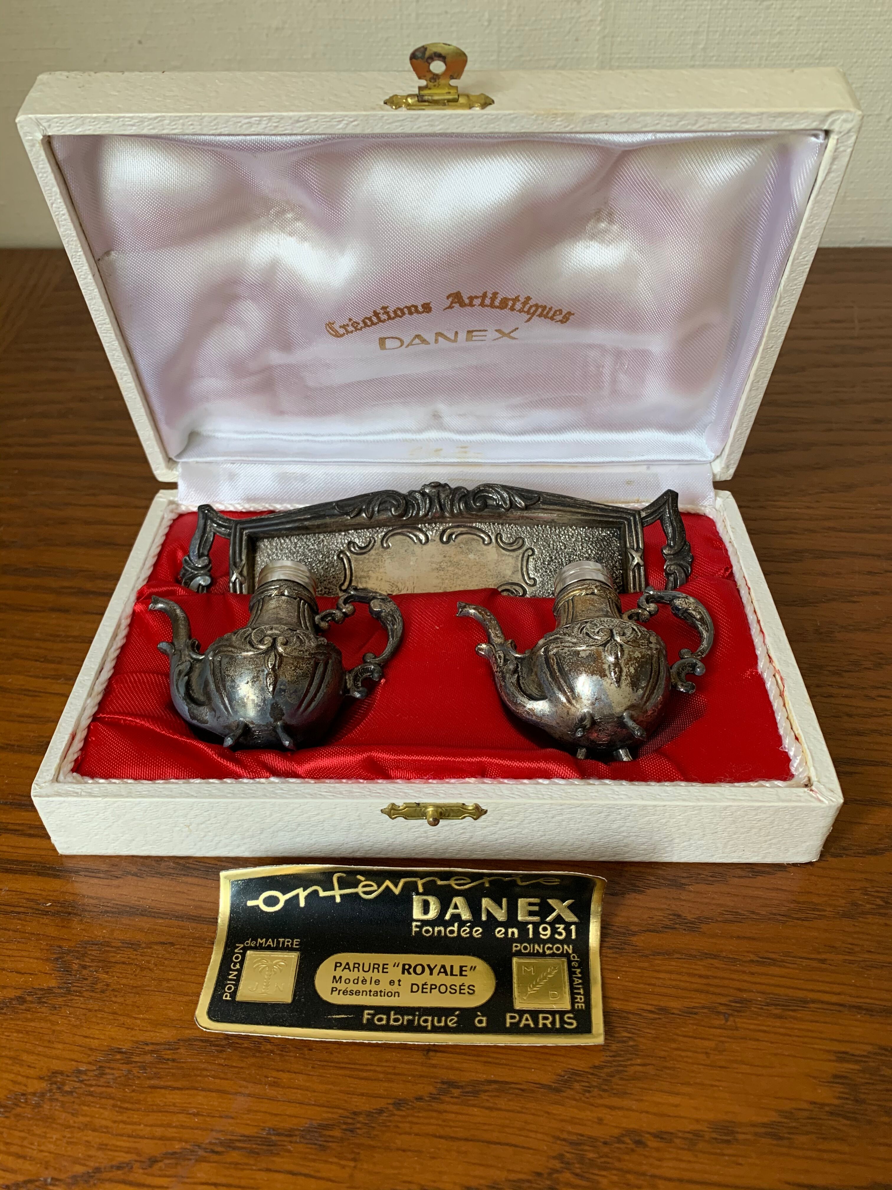 Danex Paris silver vintage box