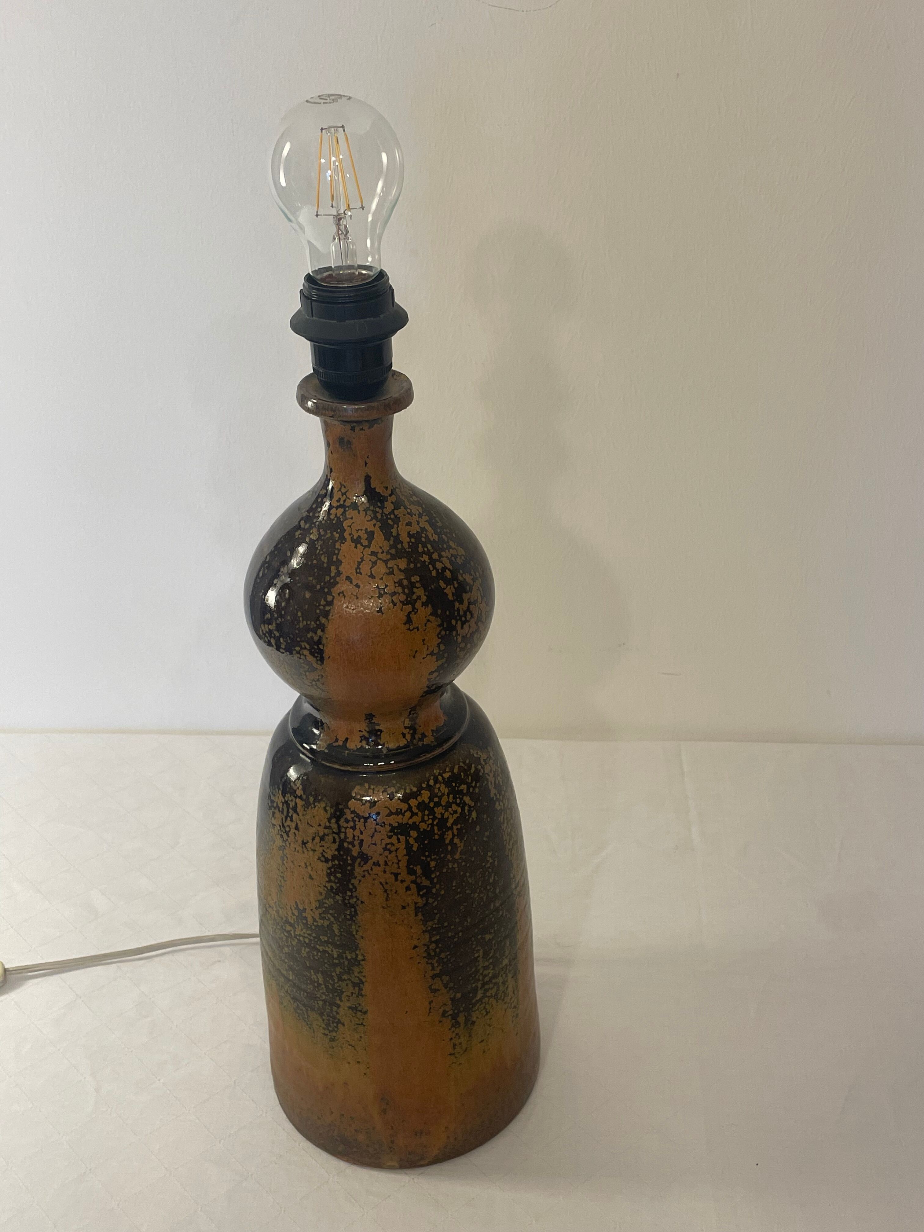 Large Arpot ceramic lamp stand