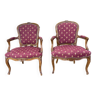 Paire de fauteuils louis XV
