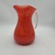 Blown glass vase.