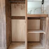 Renovated asymmetrical Art Deco wardrobe/cupboard