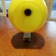 Lita yellow opaline wall sconce 1970