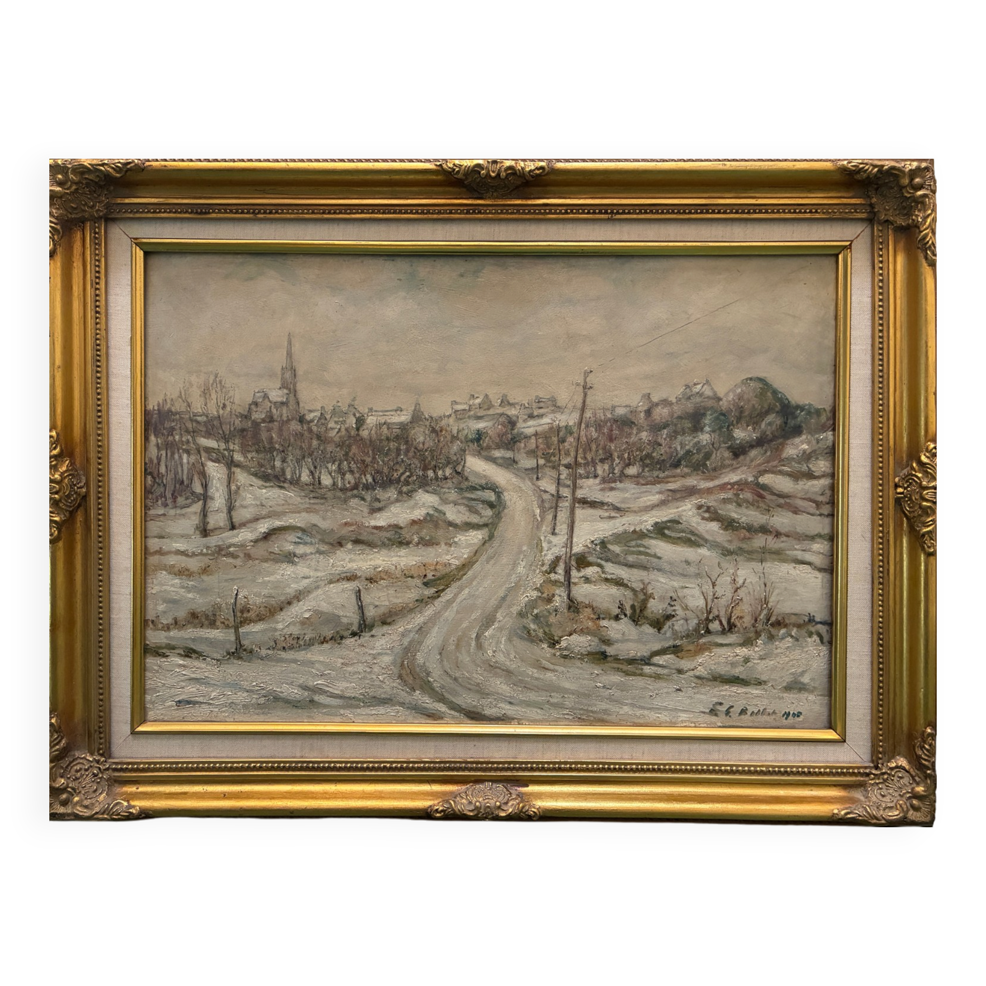 Landscape Brittany, Georges Émile Bellet, 1945