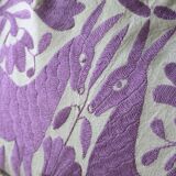 Hand-embroidered cushion