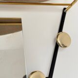 Vintage gold coat rack