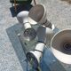 Set of 6 Lita adjustable spotlight wall lamps from the 70s
