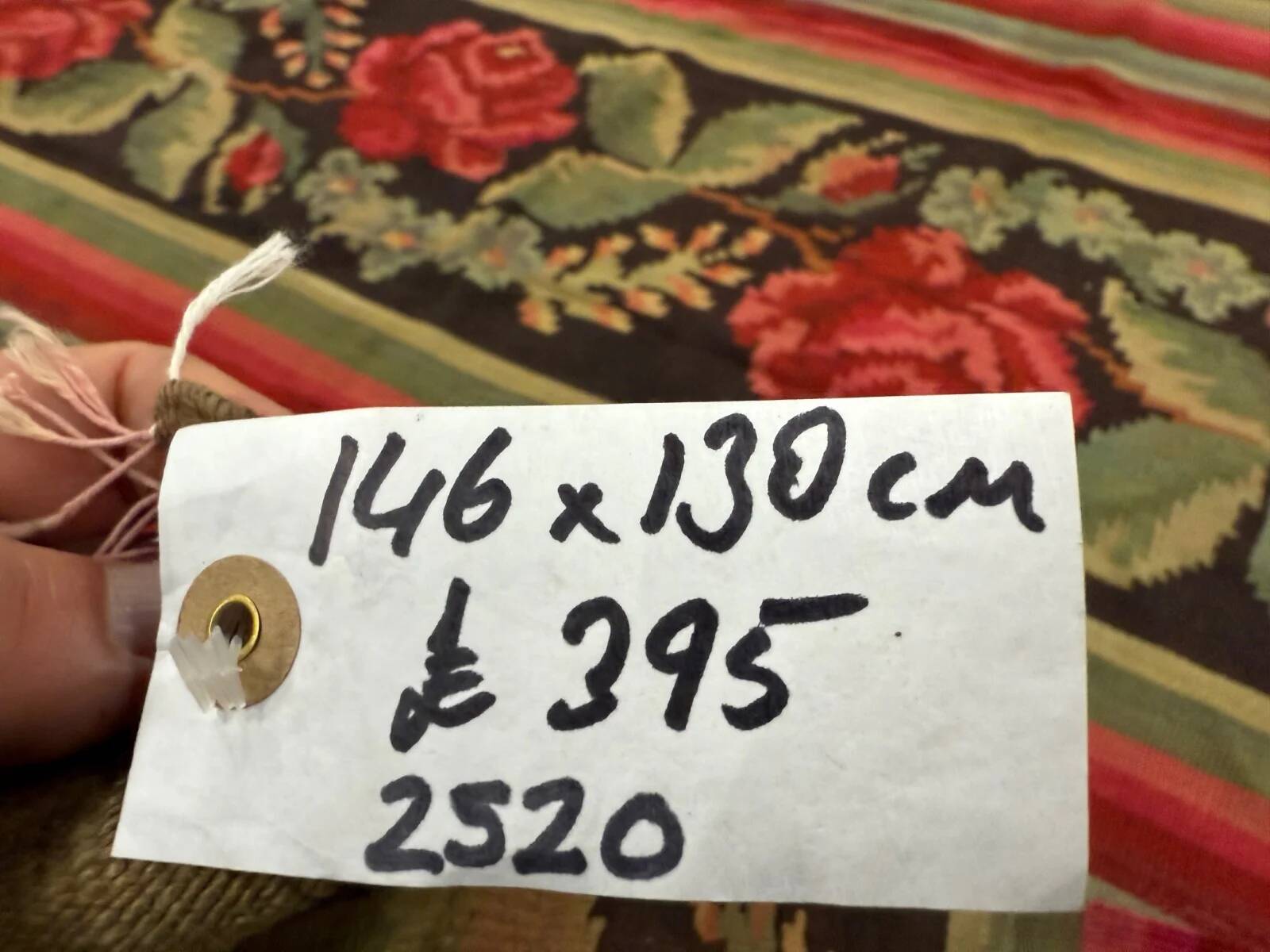 Moldovan square kilim rug 146x130 cm vintage kelim wool rug medium 2520