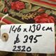 Moldovan square kilim rug 146x130 cm vintage kelim wool rug medium 2520