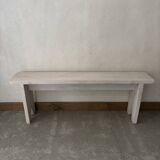 small wooden bench
