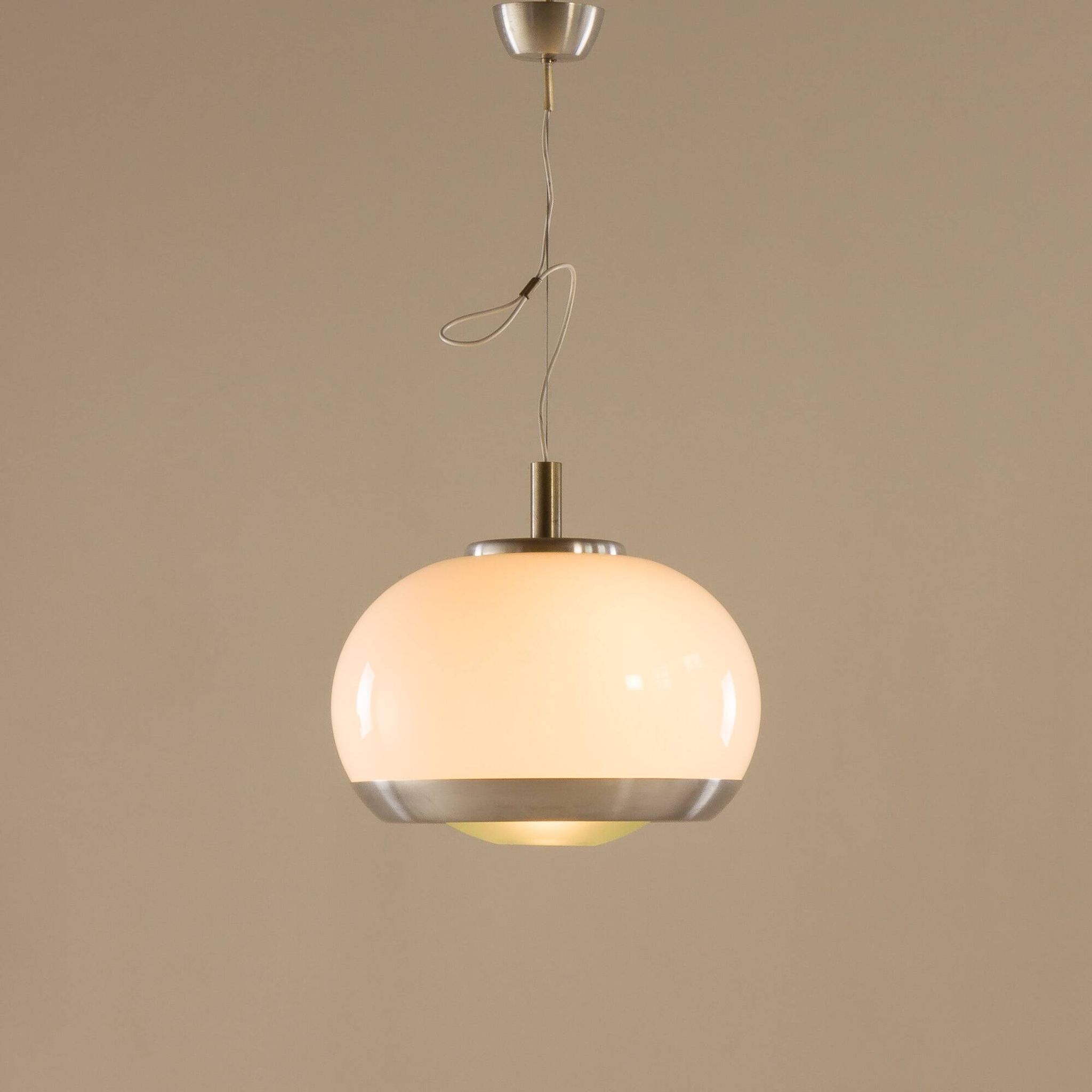 Large pedant lamp by Pia Gudietti Cripa, for Lumi Milano, Italy 1970s