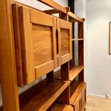 Regain 1970 modular library in solid elm