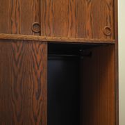 Oak wardrobe, Danish design, 1970s, manufactured by Tage Mogensen