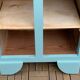 Mado turquoise sideboard vintage 1950