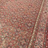 Tapis ancien persan kurde Malayer en longueur 200x490 cm