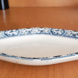 Dish in earthenware of Salins model François 1er