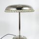 Mushroom Table Lamp in Nickel and Crystal Bakalowits Vienna, Austria, 1950s