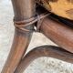 Bamboo armchair and adult canning