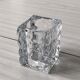 Pencil holder or plant pot in thick crystal glass