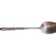 Small silver metal spoon