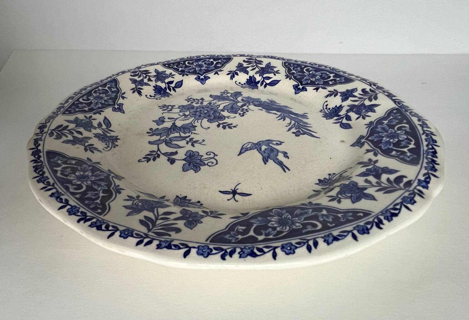 Assiette ancienne Gien