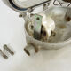 Pair of cast iron industrial window sconces, TH brand