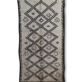 Carpet 100% wool beni ouarain, 370 x 200