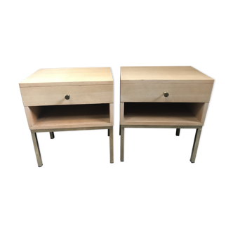 Paire de tables de chevet