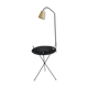 Side table with lamp,1950s