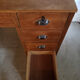 Blond oak desk