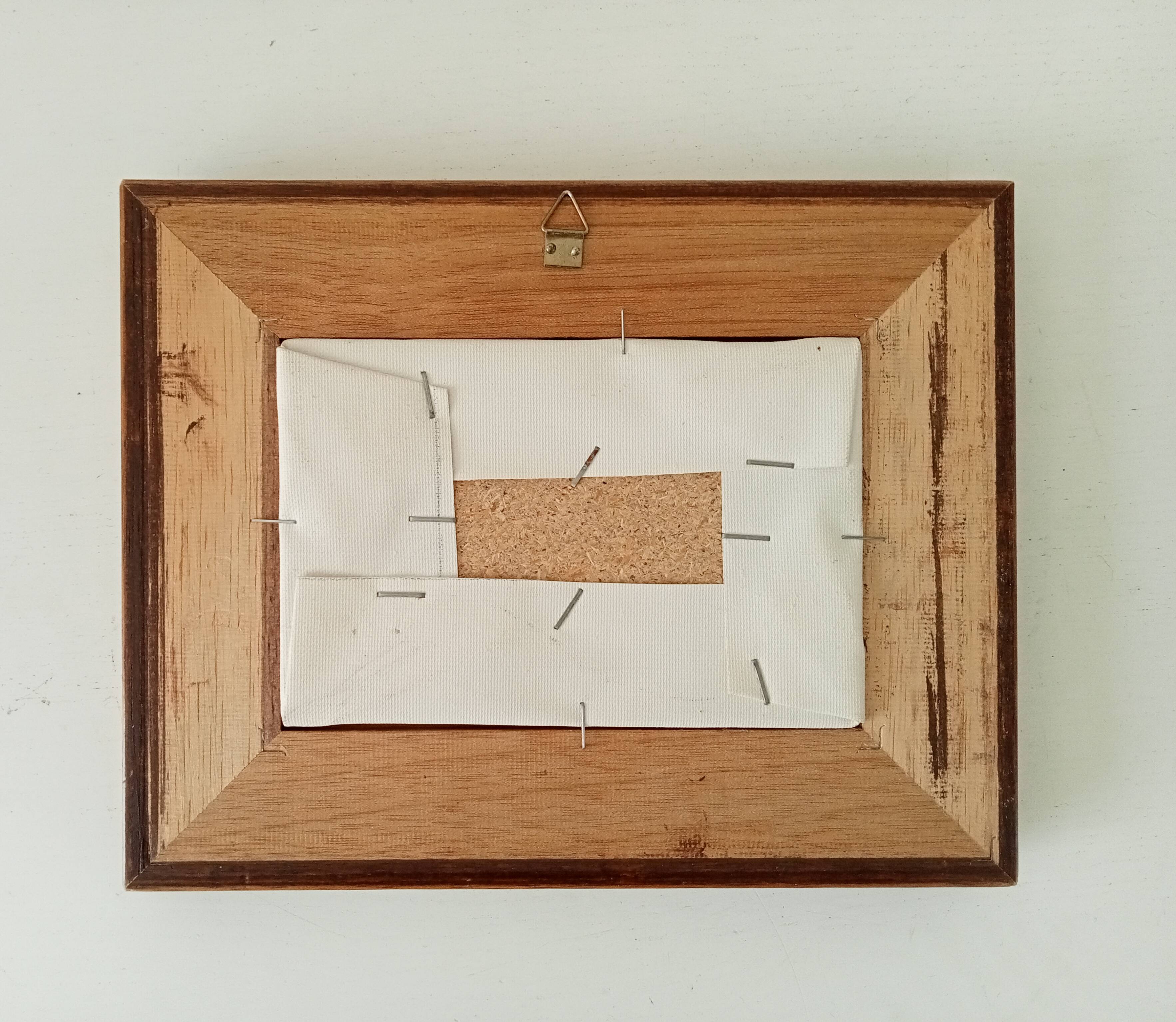Petit tableau ancien huile sur toile