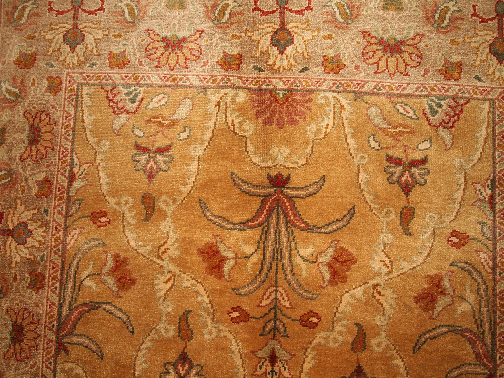Vintage turkish sivas handmade carpet 122cm x 183cm 1980s