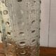 Cylindrical glass vase