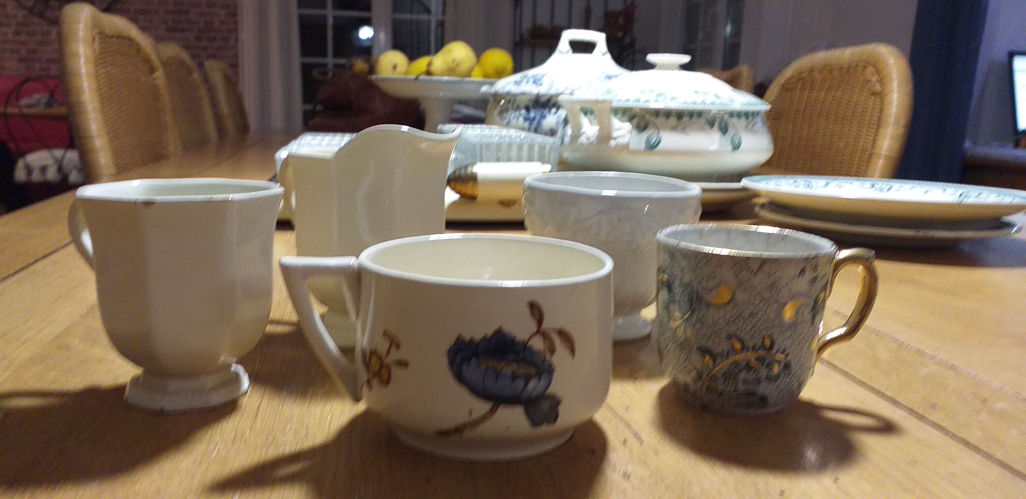 Porcelain cup Creil and Montereau
