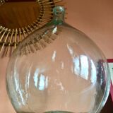Demijohn 19th 12-litre transparent blue