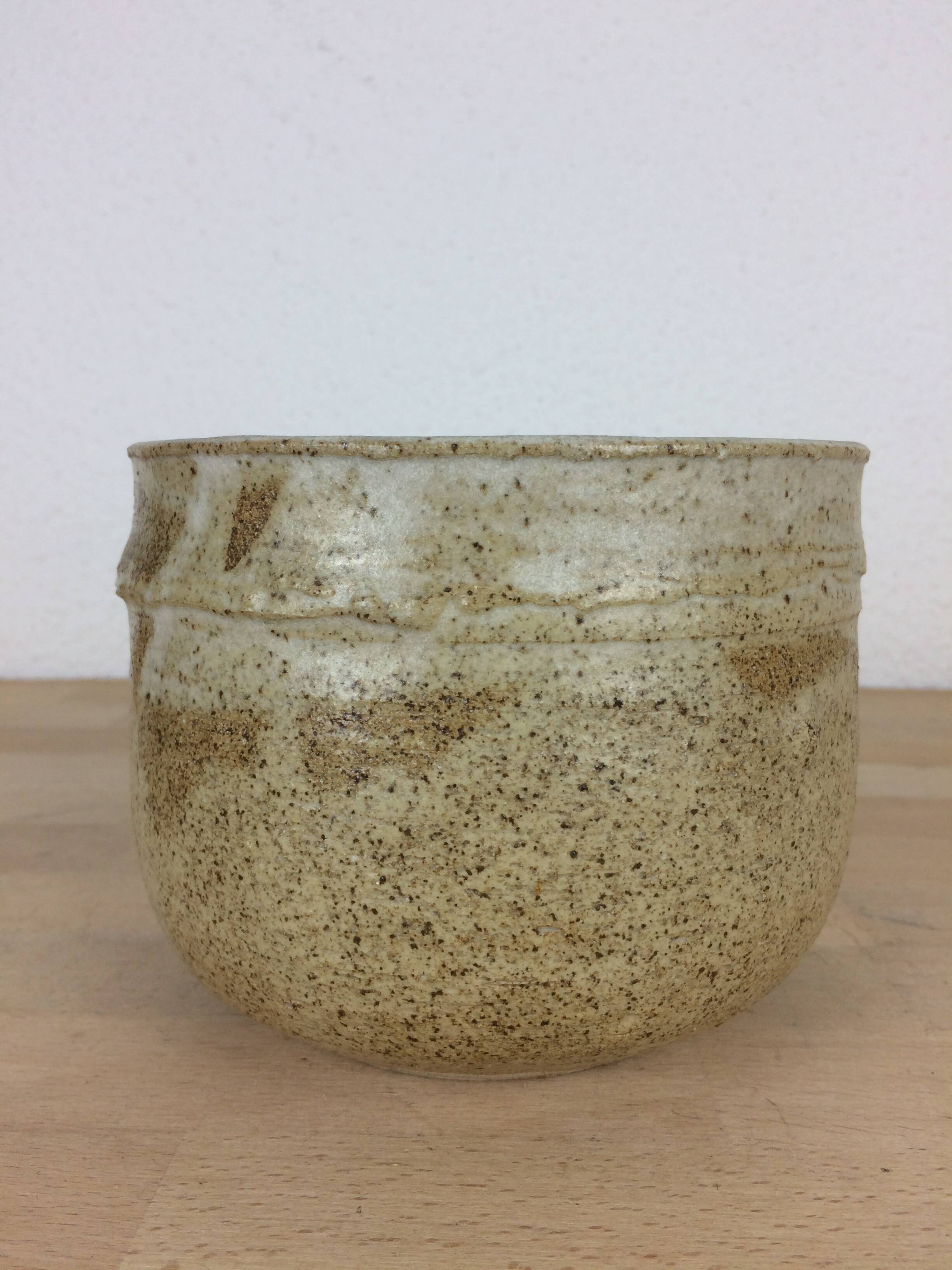 Japanese stoneware cup 15 cm