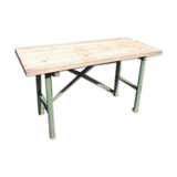 Industrial table foot in metal office