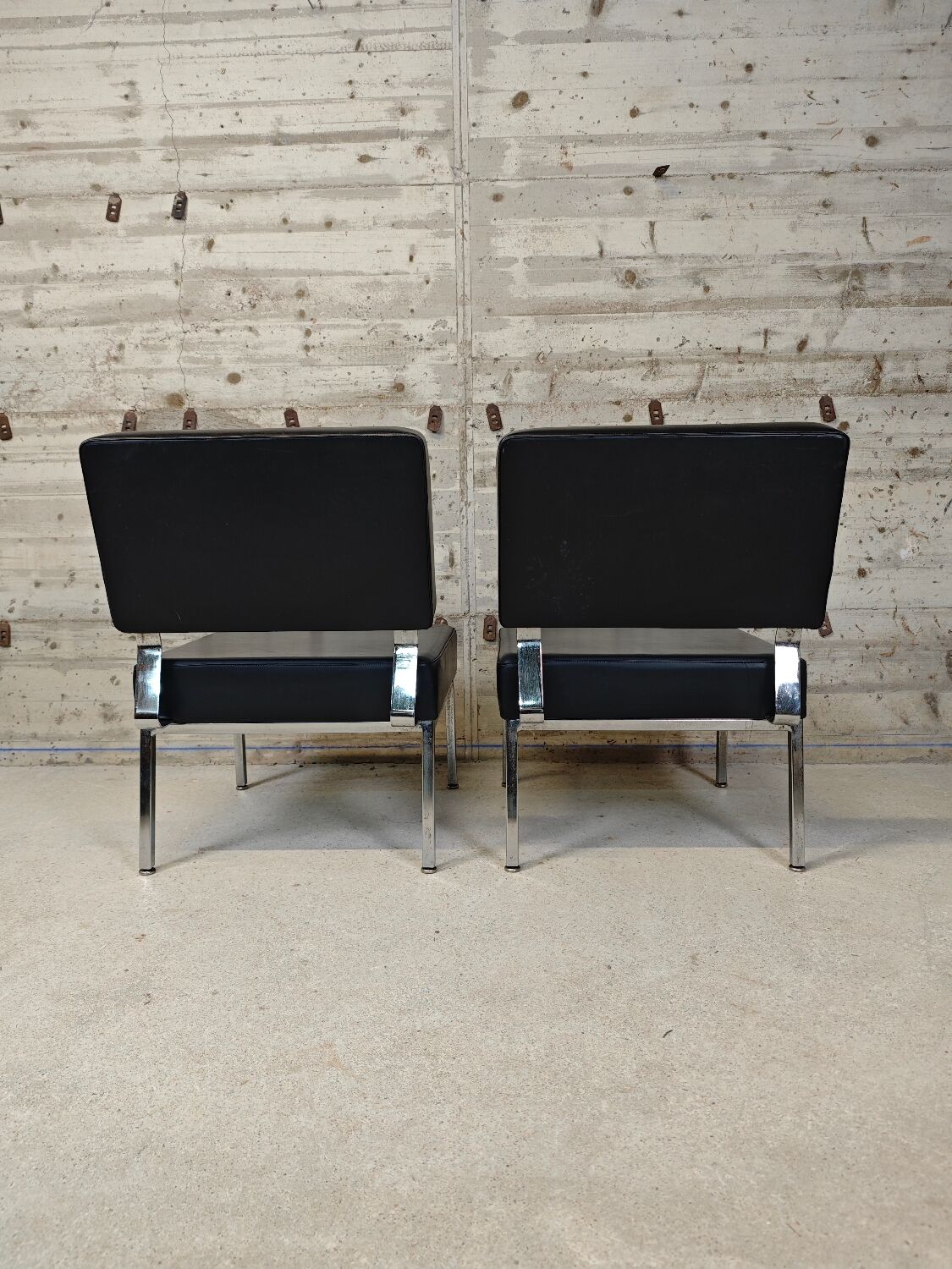 Vintage armchair pair