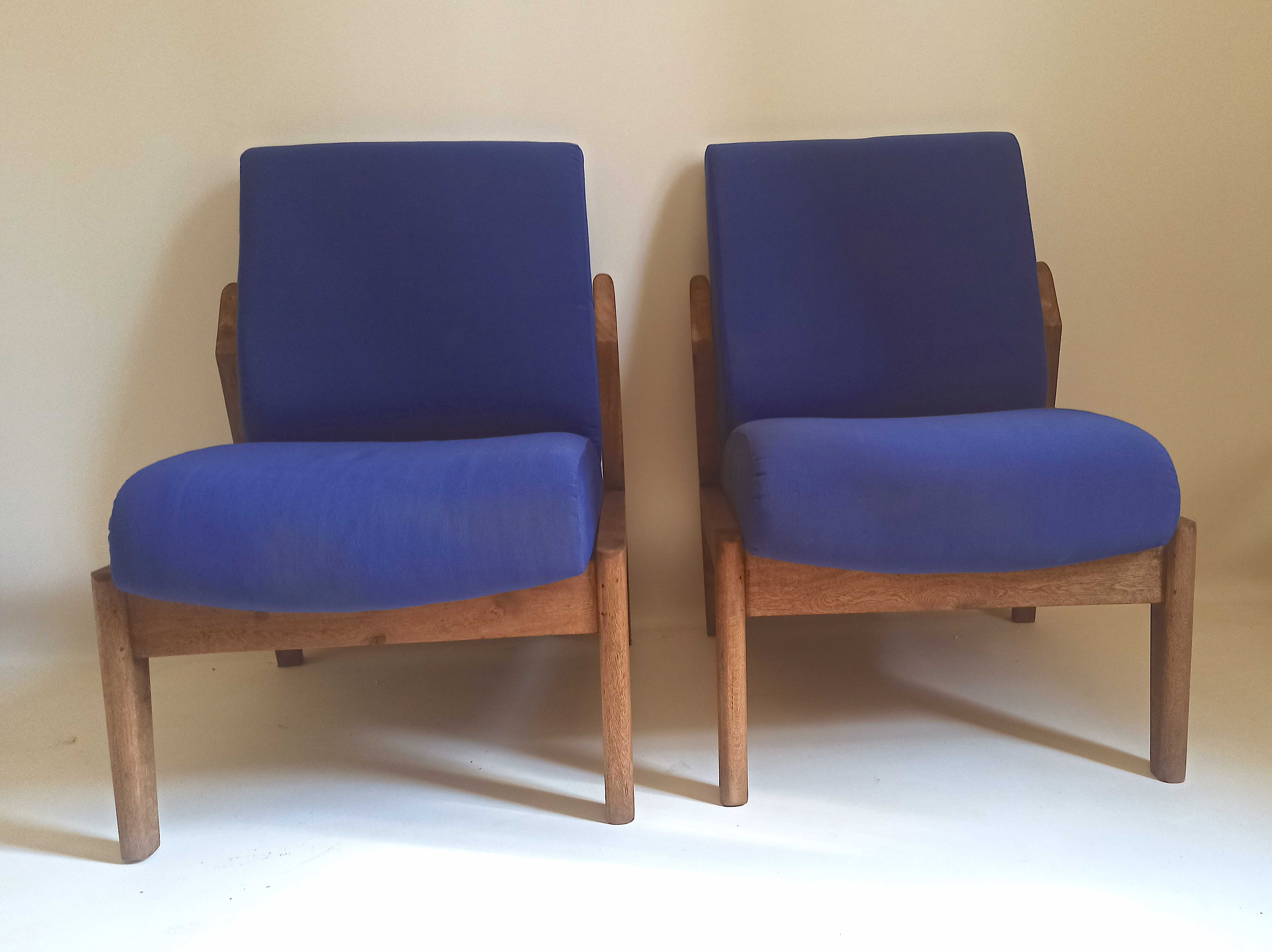 Pair of solid teak heaters 50s