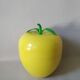 Seau à glaçons pomme jaune Veropam vintage 70's