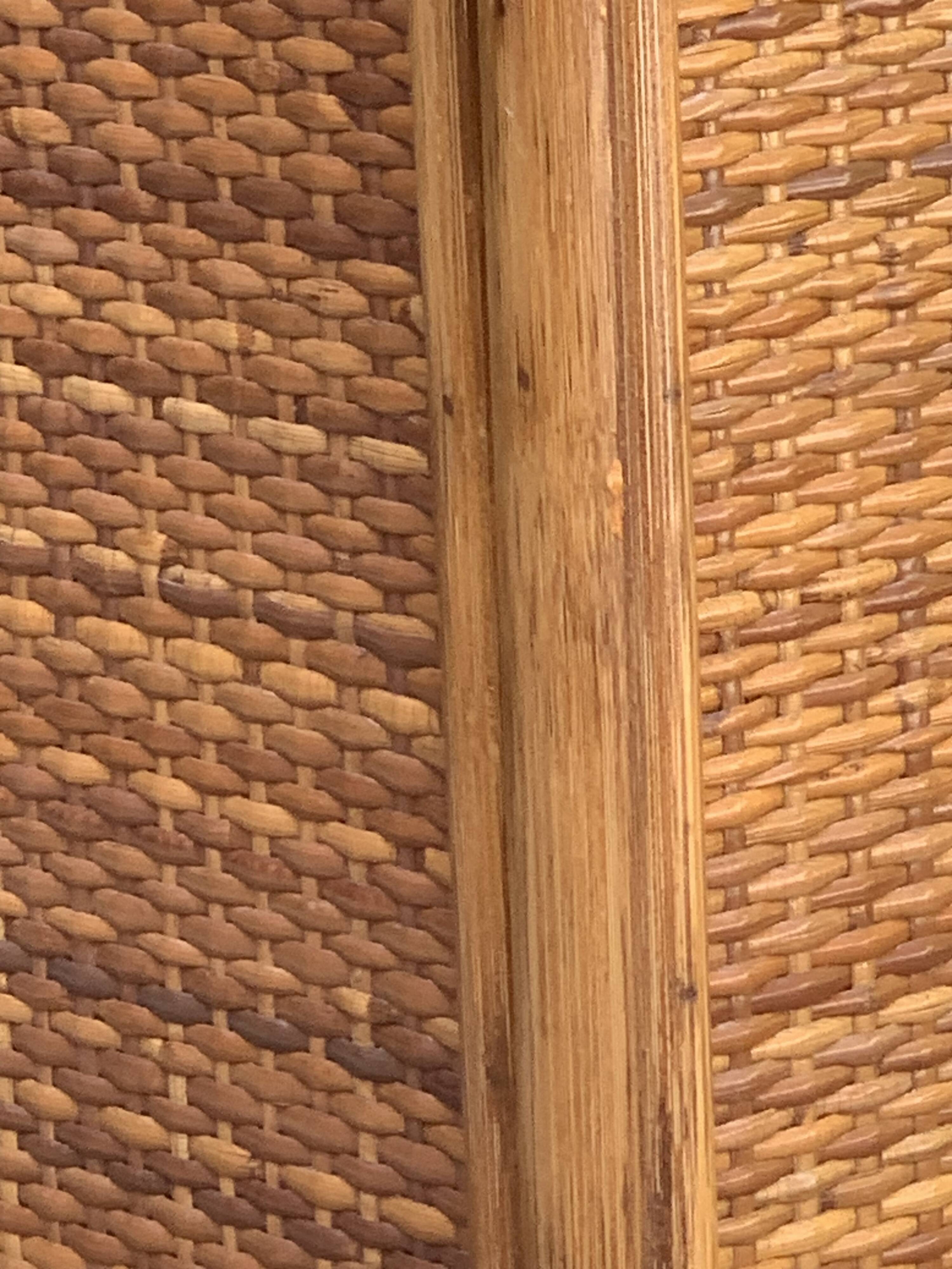 Oak rattan and woven wicker furniture 1980