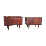 Pair of vintage side tables