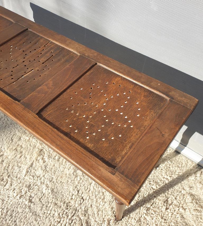 Art Deco bench theater signed Gallay & Cie Paris 1930