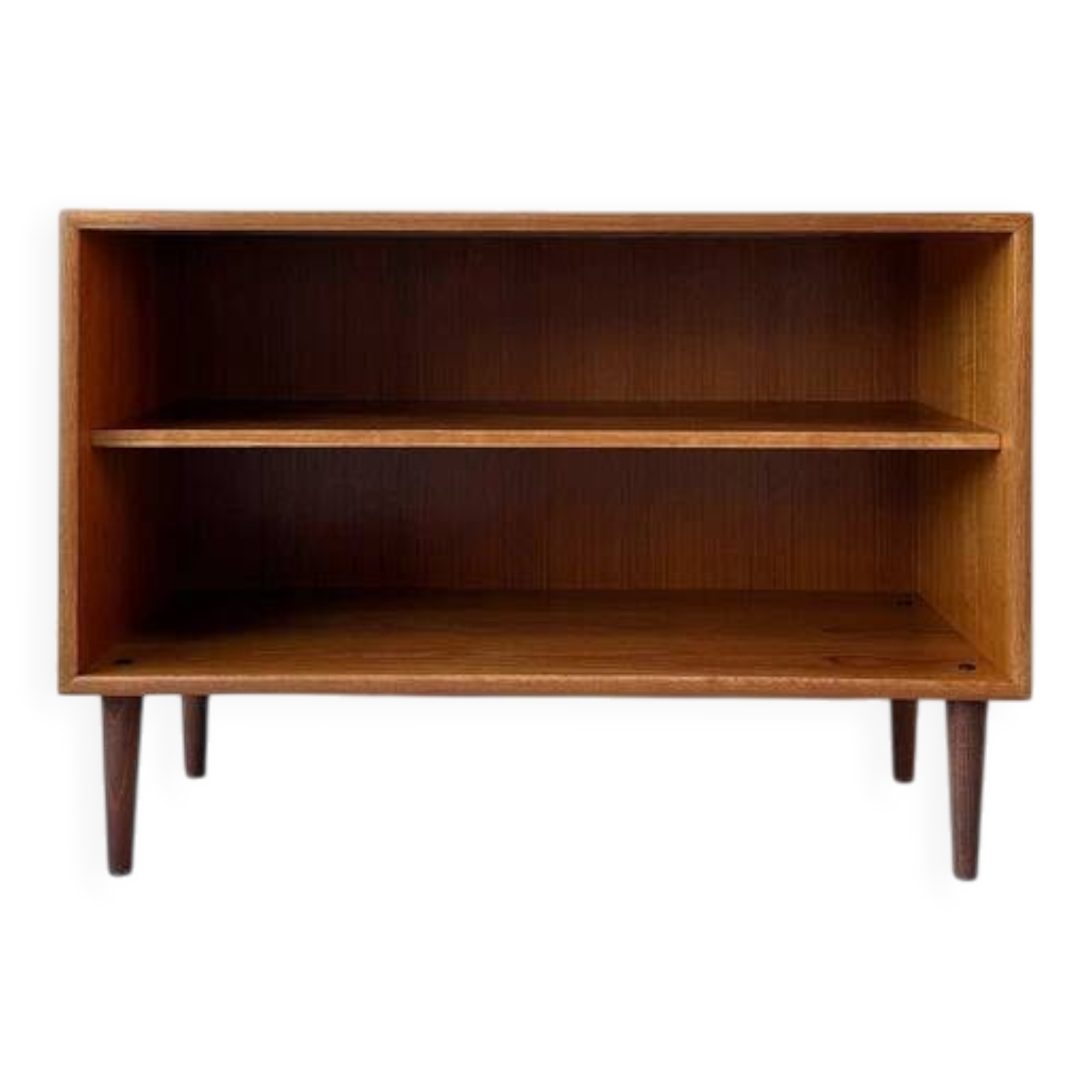Bibliothèque en bois vintage