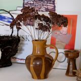 Artisanal pitcher unique piece signed