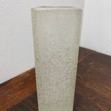 Translucent granite glass vase