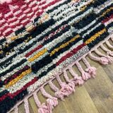 Handwoven colored wool apis boujad 150/250cm