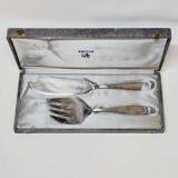 Ercuis Art Deco Silver Metal Fish Serving Cutlery Set