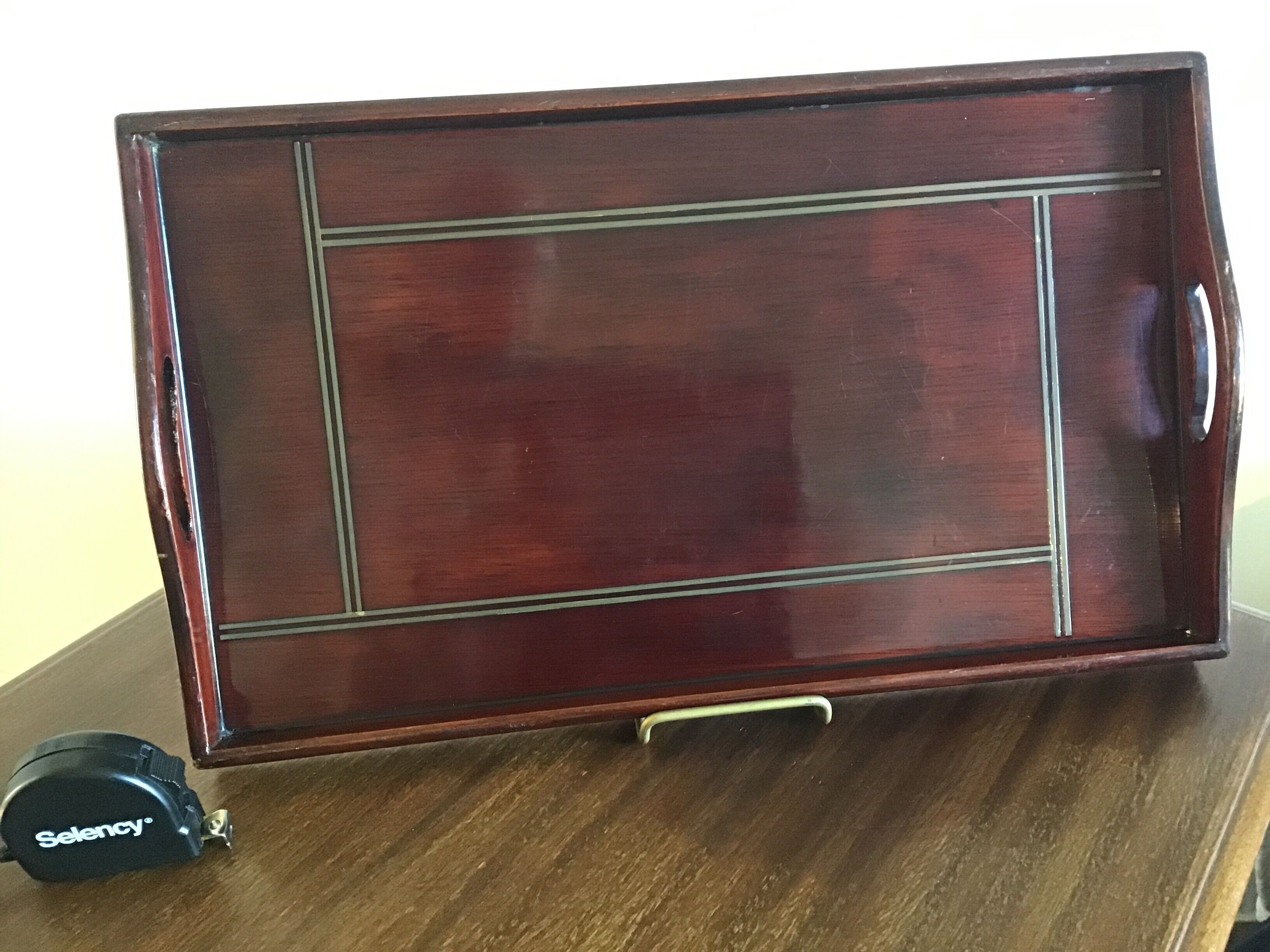 Art deco service tray