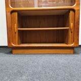 Vintage teak display case by Dyrlund