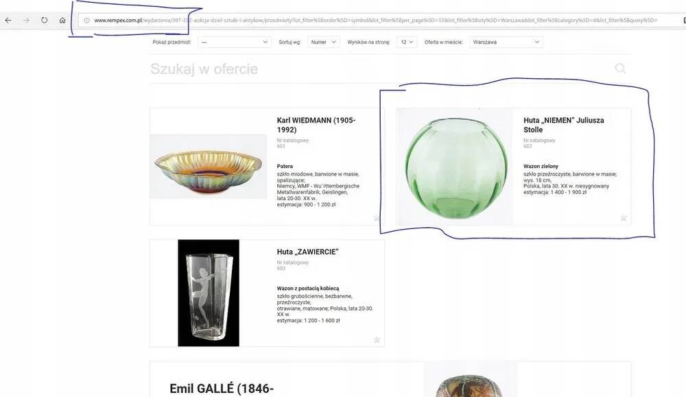 A1u niemen - beautiful art deco vase no. 1590